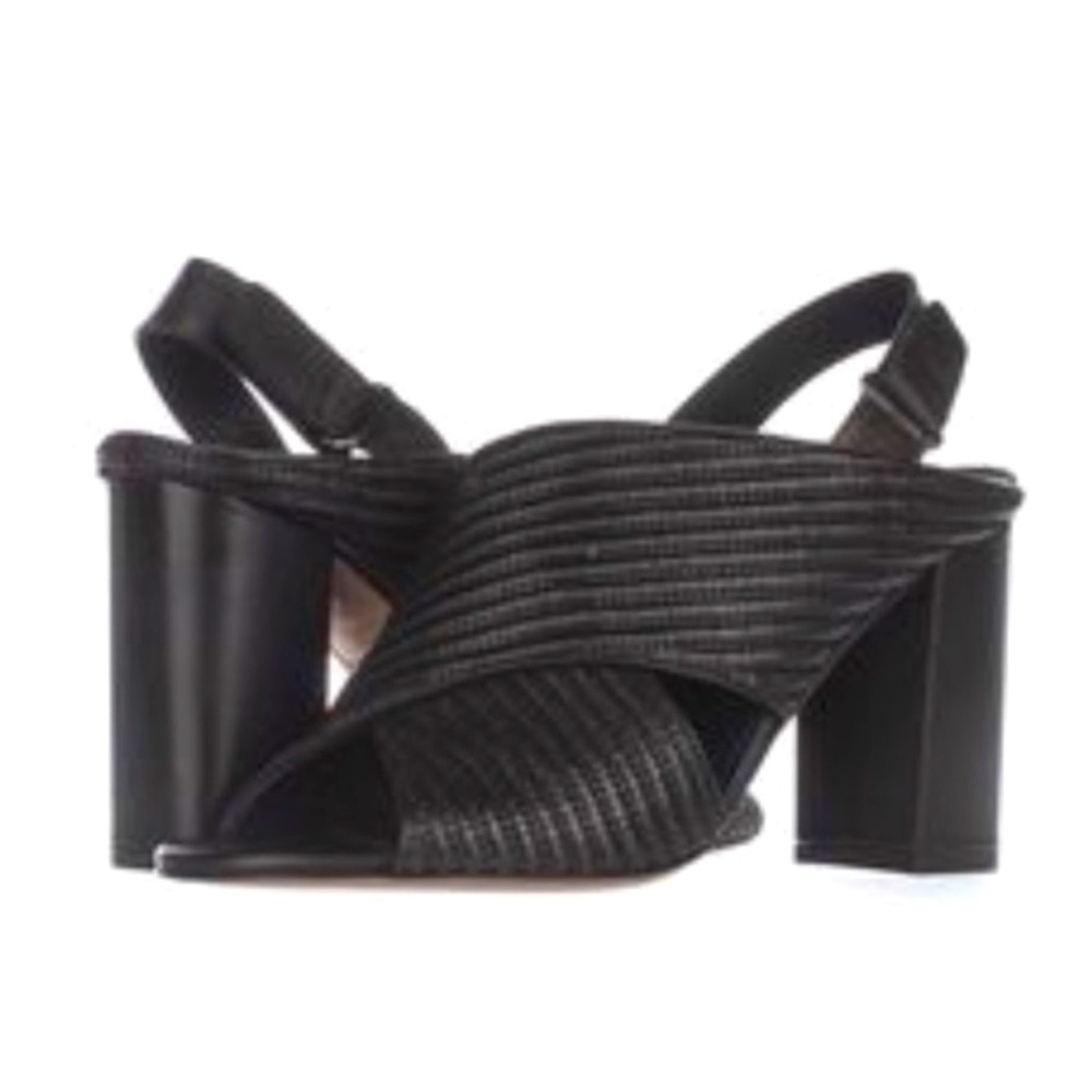 Vince Faine Slingback Heels Black Size 38.5